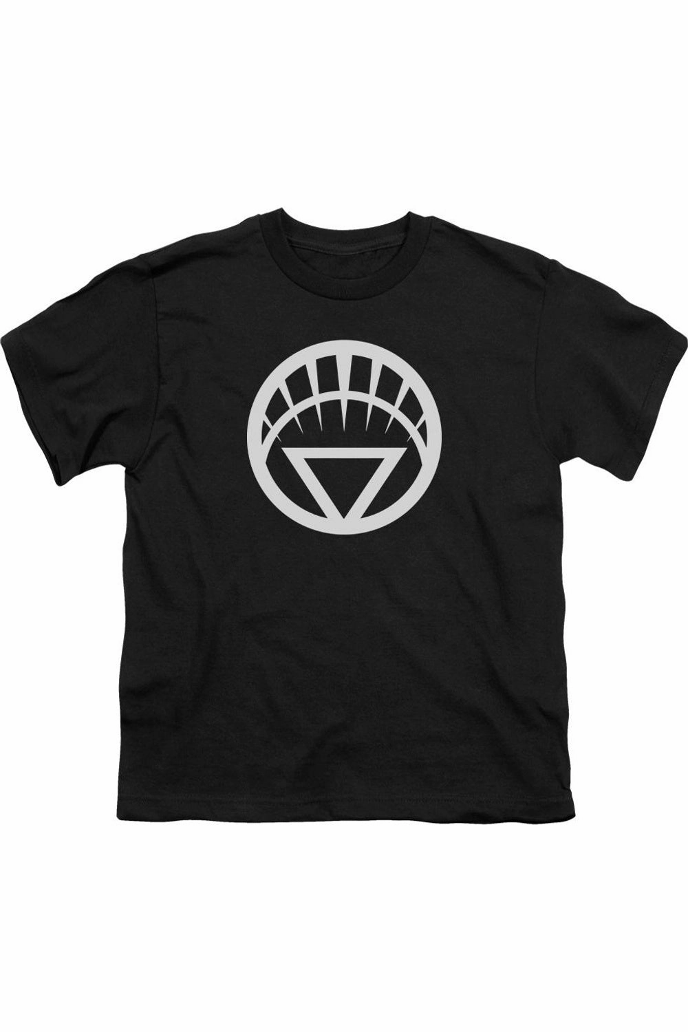 Green Lantern White Emblem Short Sleeve Juvenile Tee / T-Shirt graphic tees for boys, polo shirts boys