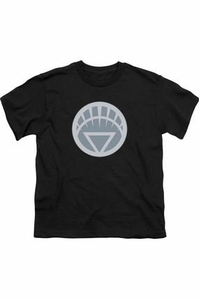 Green Lantern White Symbol Short Sleeve Juvenile Tee / T-Shirt graphic tees for boys, polo shirts boys
