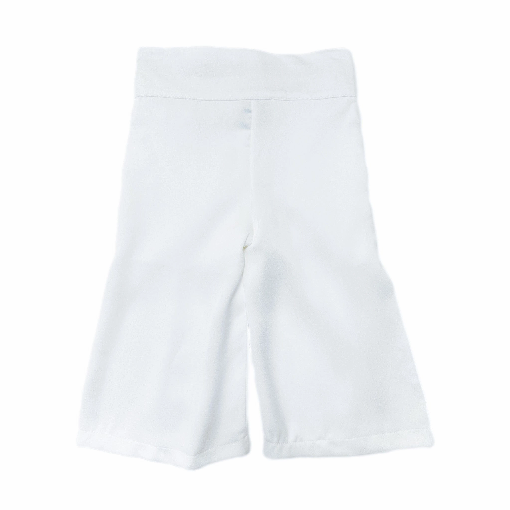 Gwen White Wide Leg Pants Girls Flared Leggings