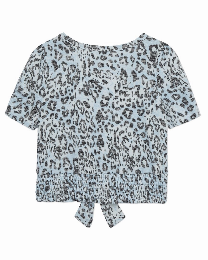 Habitual Tie-Front Top Girls Tunic Top