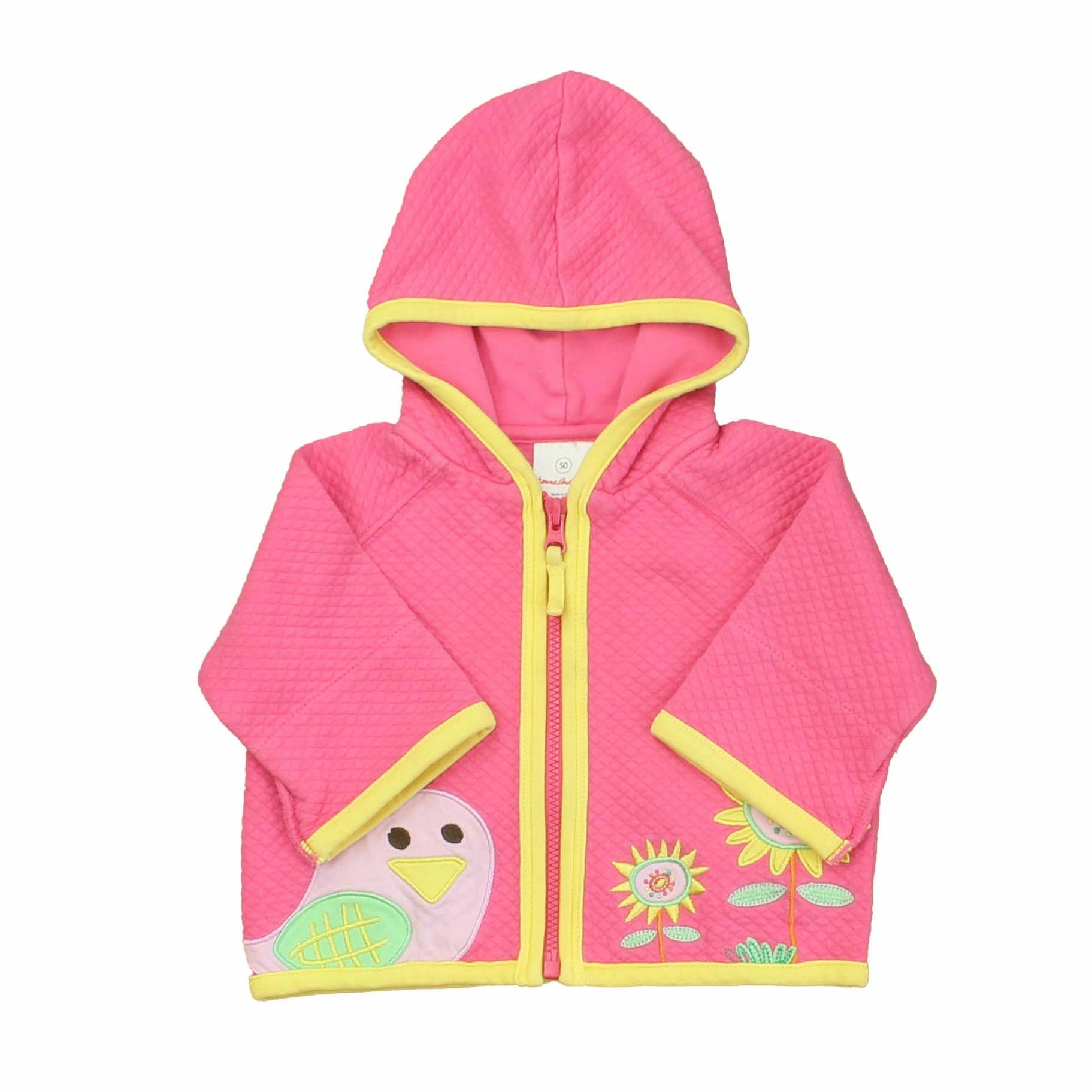Hanna Andersson Girls Pink | Yellow Cardigan girls knit pullovers, cardigan sweaters girls