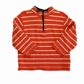 Hanna Andersson Girls Red Stripe Long Sleeve Shirt ruffle tops girls, long sleeve tees girls