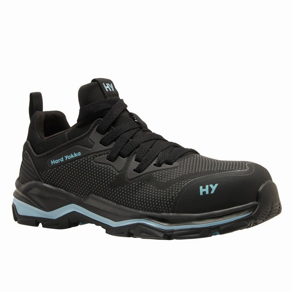 Hard Yakka Icon Safety Trainers Lightweight Running Shoes,Slip On Athletic Shoes,Breathable Workout Shoes