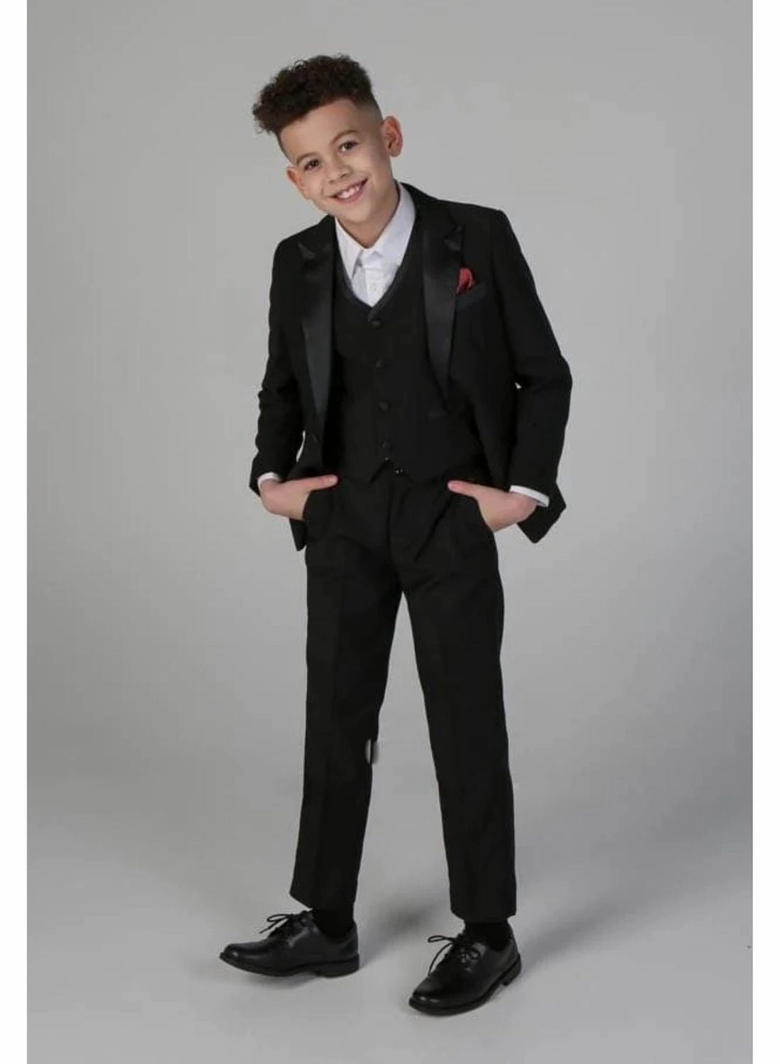 Harry - 3 Piece Tuxedo Suit Boys Summer Matching Set