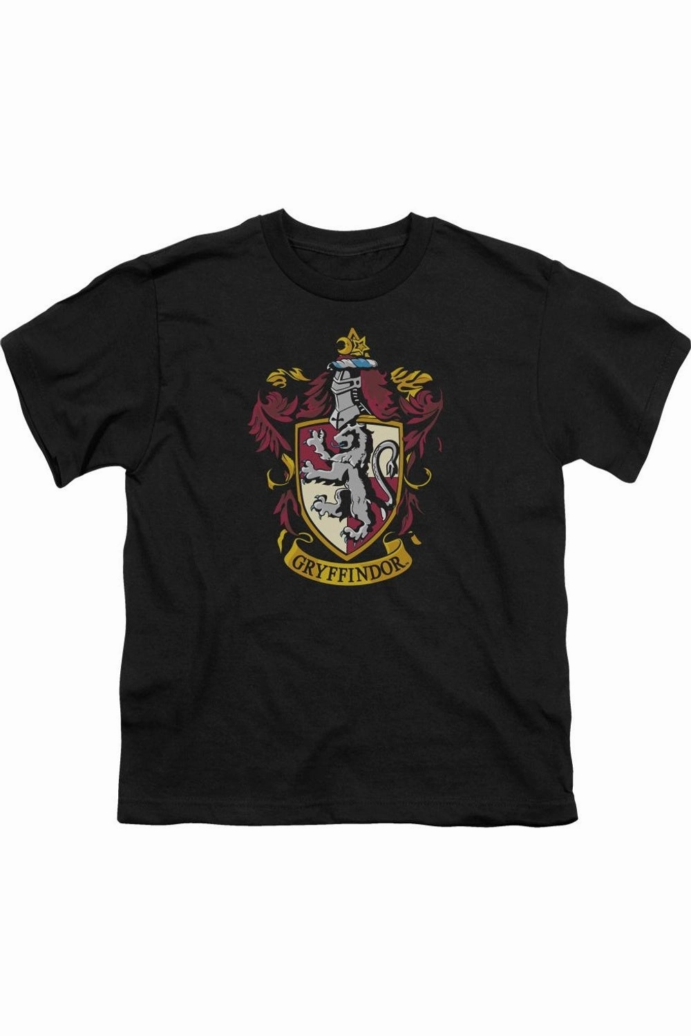Harry Potter Gryffindor Crest Short Sleeve Juvenile Tee / T-Shirt graphic tees for boys, polo shirts boys