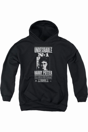 Harry Potter Undesirable No 1 Youth Pull Over Hoodie / Hooded Sweatshirt graphic tees for boys, polo shirts boys