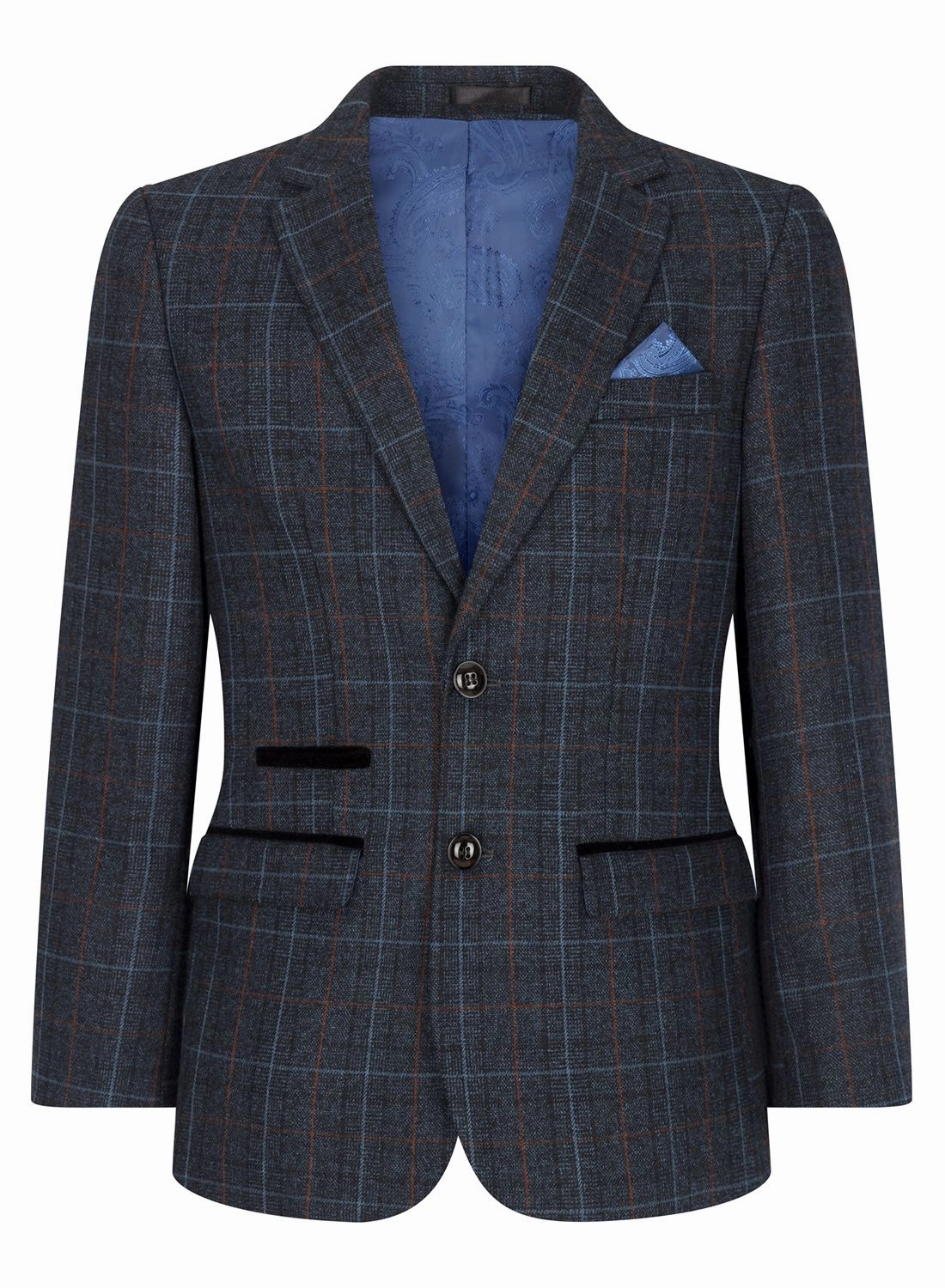 Harvey 3 Piece Tweed Suit Herringbone Boys Summer Matching Set
