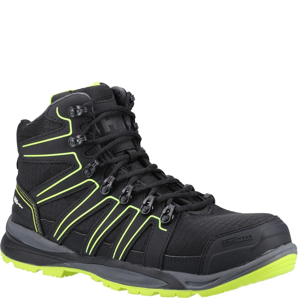 Helly Hansen Workwear Addvis Mid S3 Safety Boot Lightweight Running Shoes,Slip On Athletic Shoes,Breathable Workout Shoes