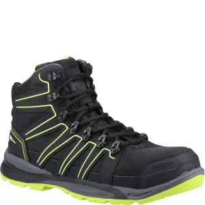 Helly Hansen Workwear Addvis Mid S3 Safety Boot Lightweight Running Shoes,Slip On Athletic Shoes,Breathable Workout Shoes