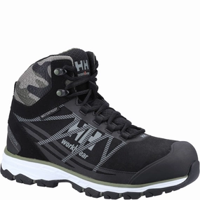 Helly Hansen Workwear Chelsea Evolution Mid Safety Boot Lightweight Running Shoes,Slip On Athletic Shoes,Breathable Workout Shoes
