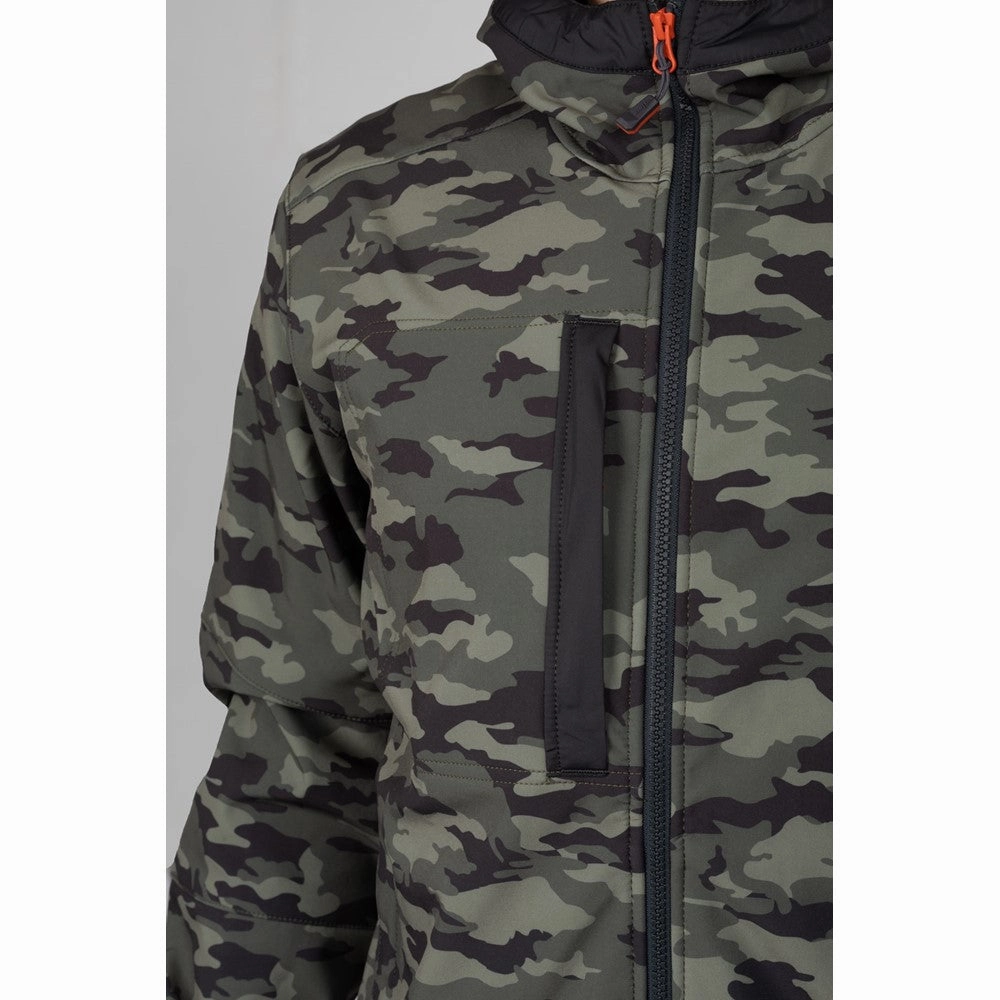 Helly Hansen Workwear Kensington Hooded Softshell Jacket Men's Sports Casual Shoes