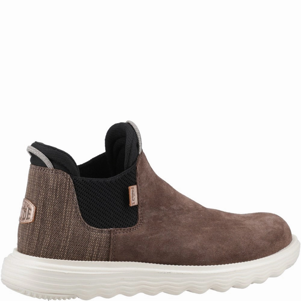 HEYDUDE Branson Boot Women's Sneakers Casual Walking Shoes