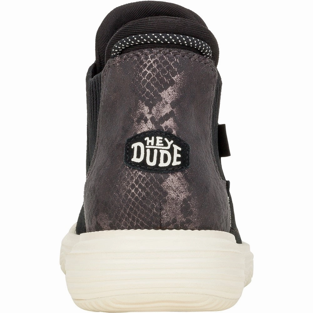 HEYDUDE Branson Suede Novelty Ankle Boots Women's Sneakers Casual Walking Shoes