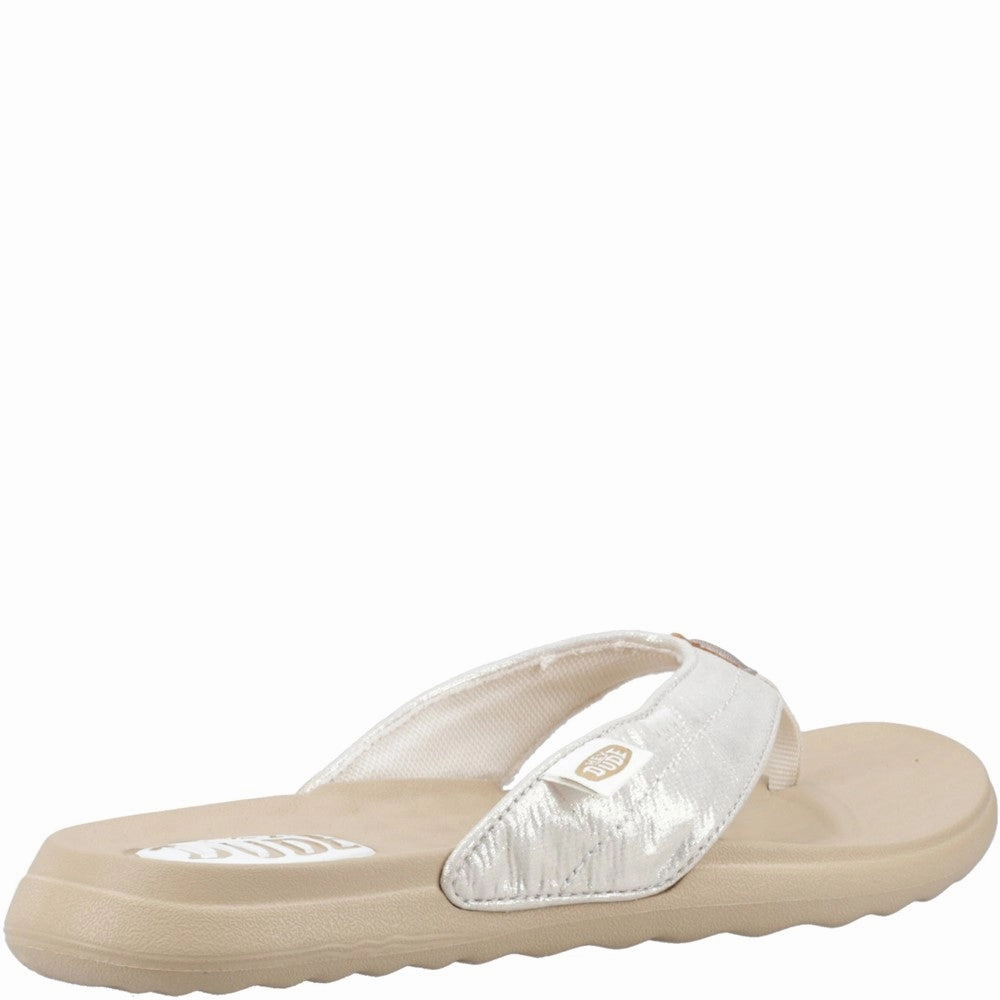 HEYDUDE Christi Flip Classic Sandal Women's Sneakers Casual Walking Shoes