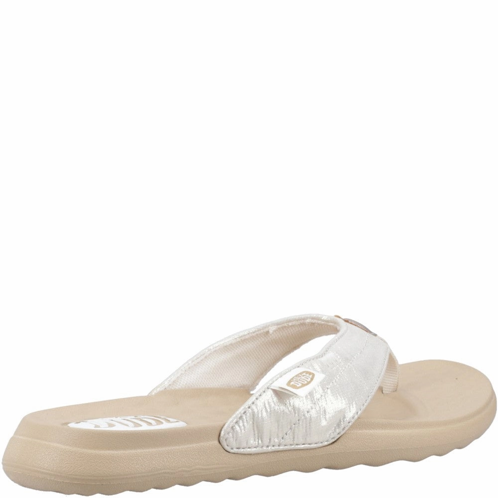 HEYDUDE Christi Flip Classic Sandal Women's Sneakers Casual Walking Shoes