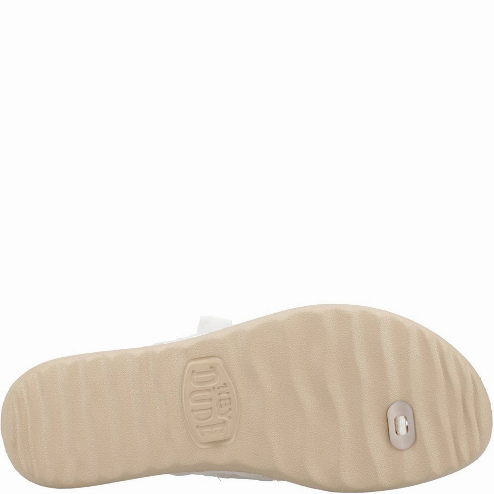 HEYDUDE Christi Flip Classic Sandal Women's Sneakers Casual Walking Shoes