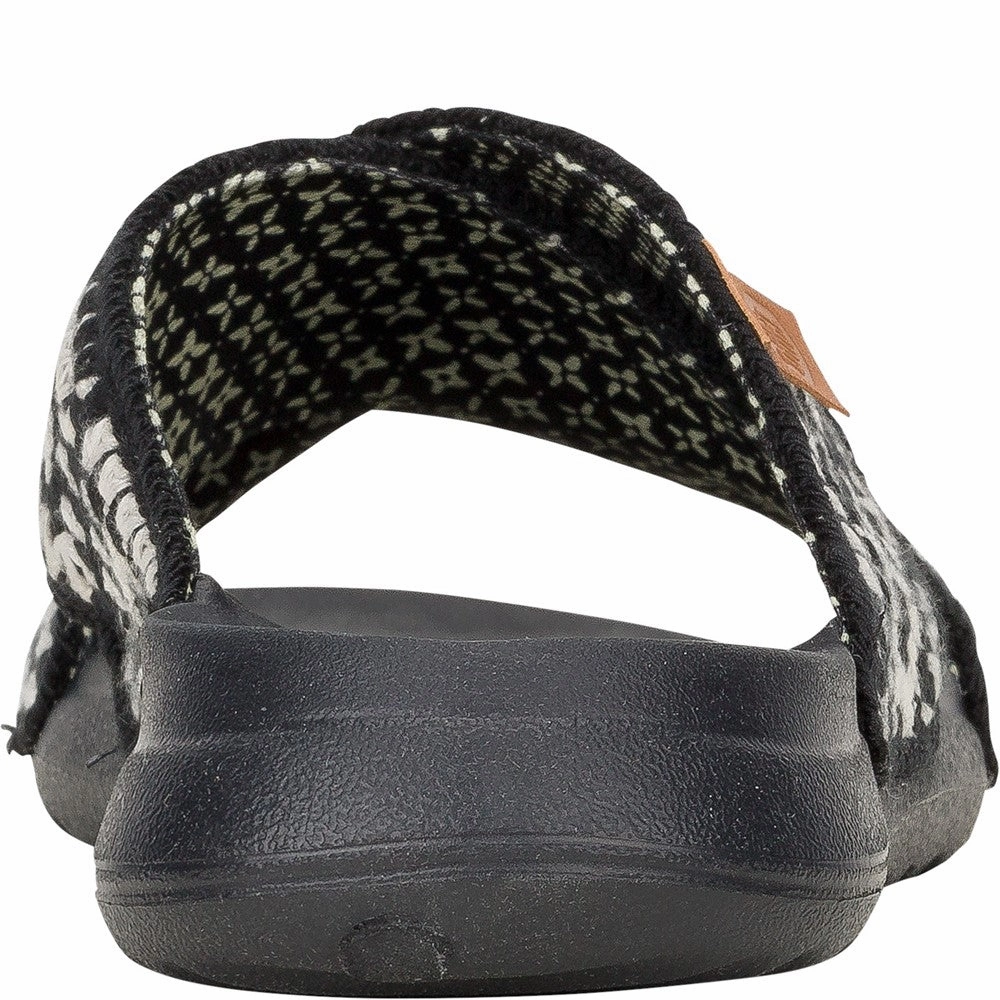 HEYDUDE Christi Slide Cottage Crochet Mule Women's Sneakers Casual Walking Shoes