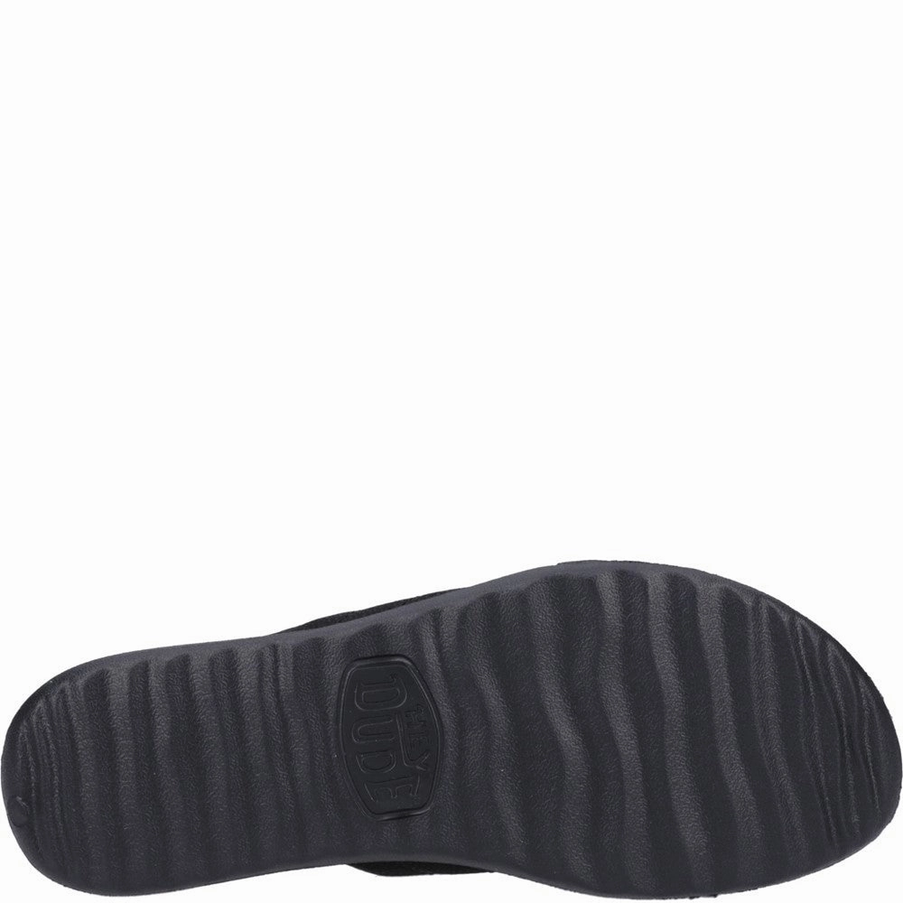HEYDUDE Christi Slide Distressed Sandal Women's Sneakers Casual Walking Shoes
