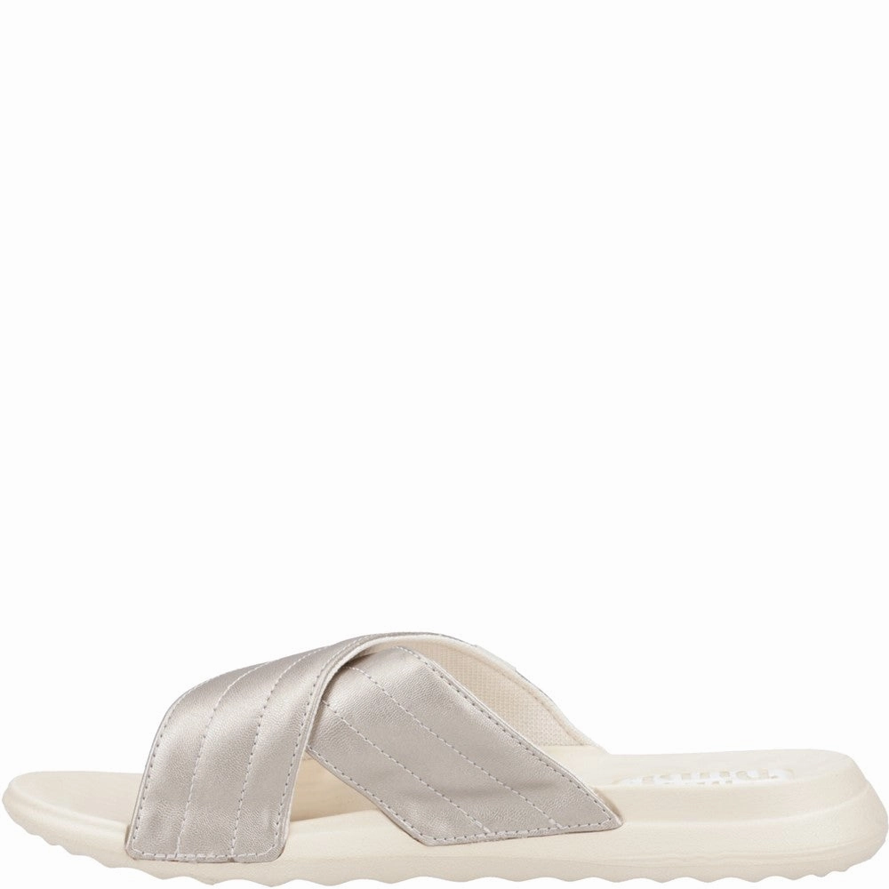 HEYDUDE Christi Slide Distressed Sandal Women's Sneakers Casual Walking Shoes