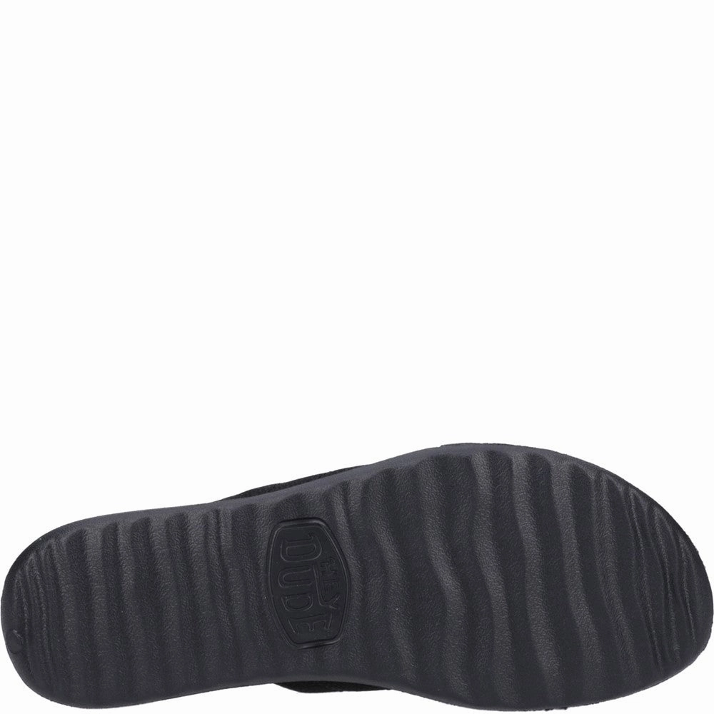 HEYDUDE Christi Slide Distressed Sandal Women's Sneakers Casual Walking Shoes