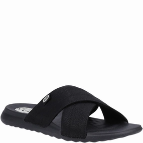 HEYDUDE Christi Slide Distressed Sandal Lightweight Running Shoes,Slip On Athletic Shoes,Breathable Workout Shoes