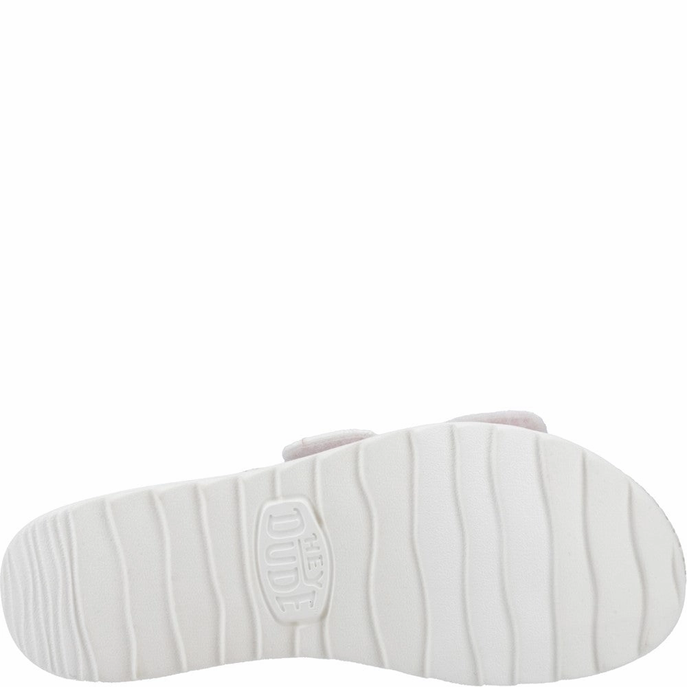 HEYDUDE Delray Slide Eyelet Sandal Women's Sneakers Casual Walking Shoes