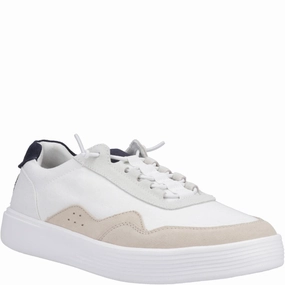 HEYDUDE Hudson Canvas Trainer Basketball Shoes, Running Shoes