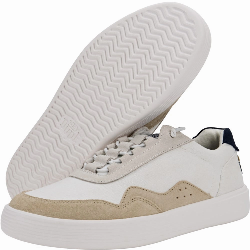 HEYDUDE Hudson Canvas Trainer Men's Sports Casual Shoes
