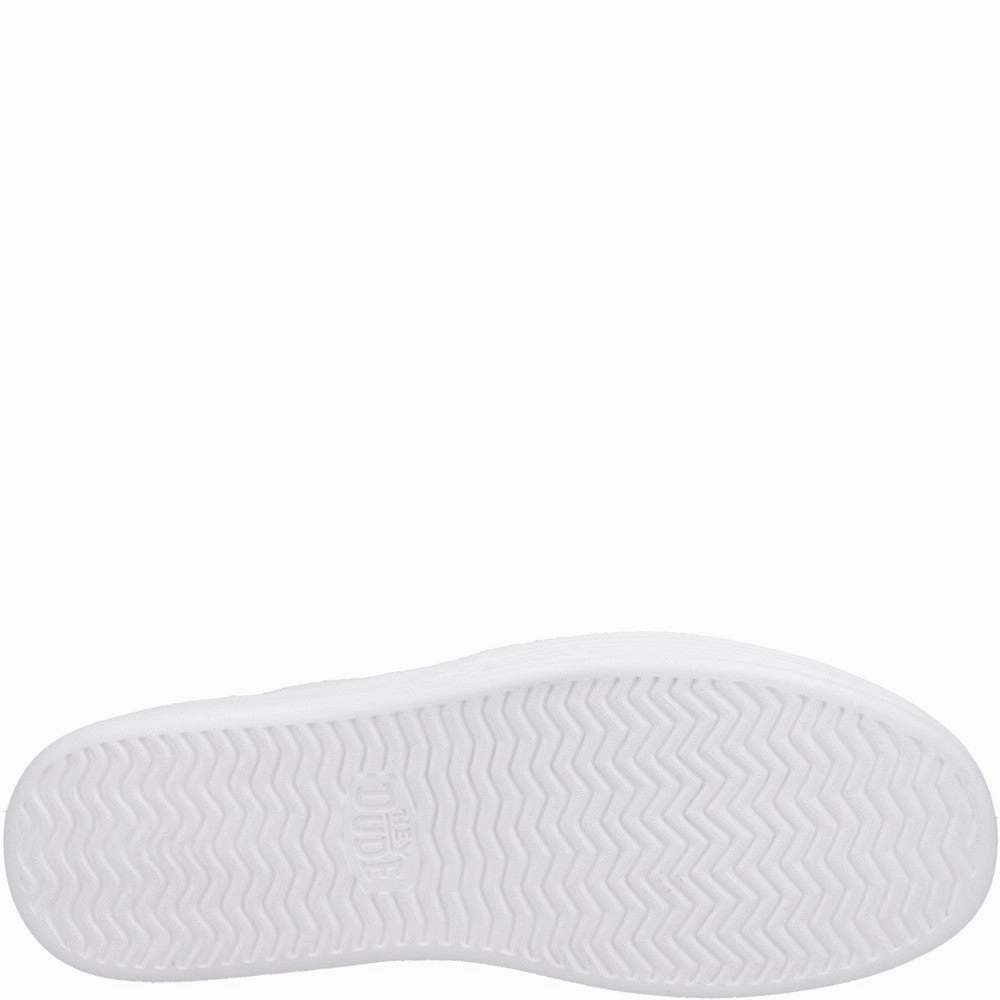 HEYDUDE Hudson Canvas Trainer Men's Sports Casual Shoes