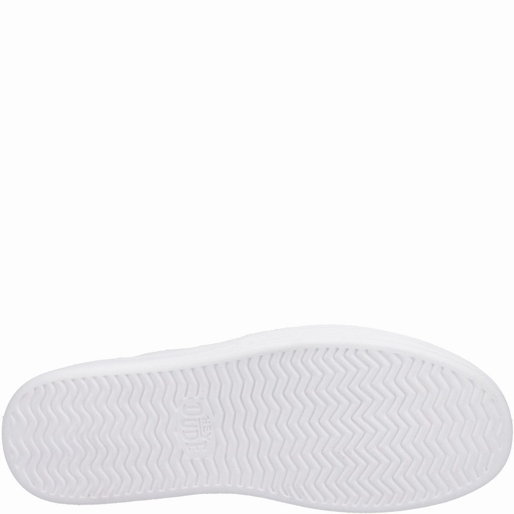 HEYDUDE Hudson Canvas Trainer Men's Sports Casual Shoes