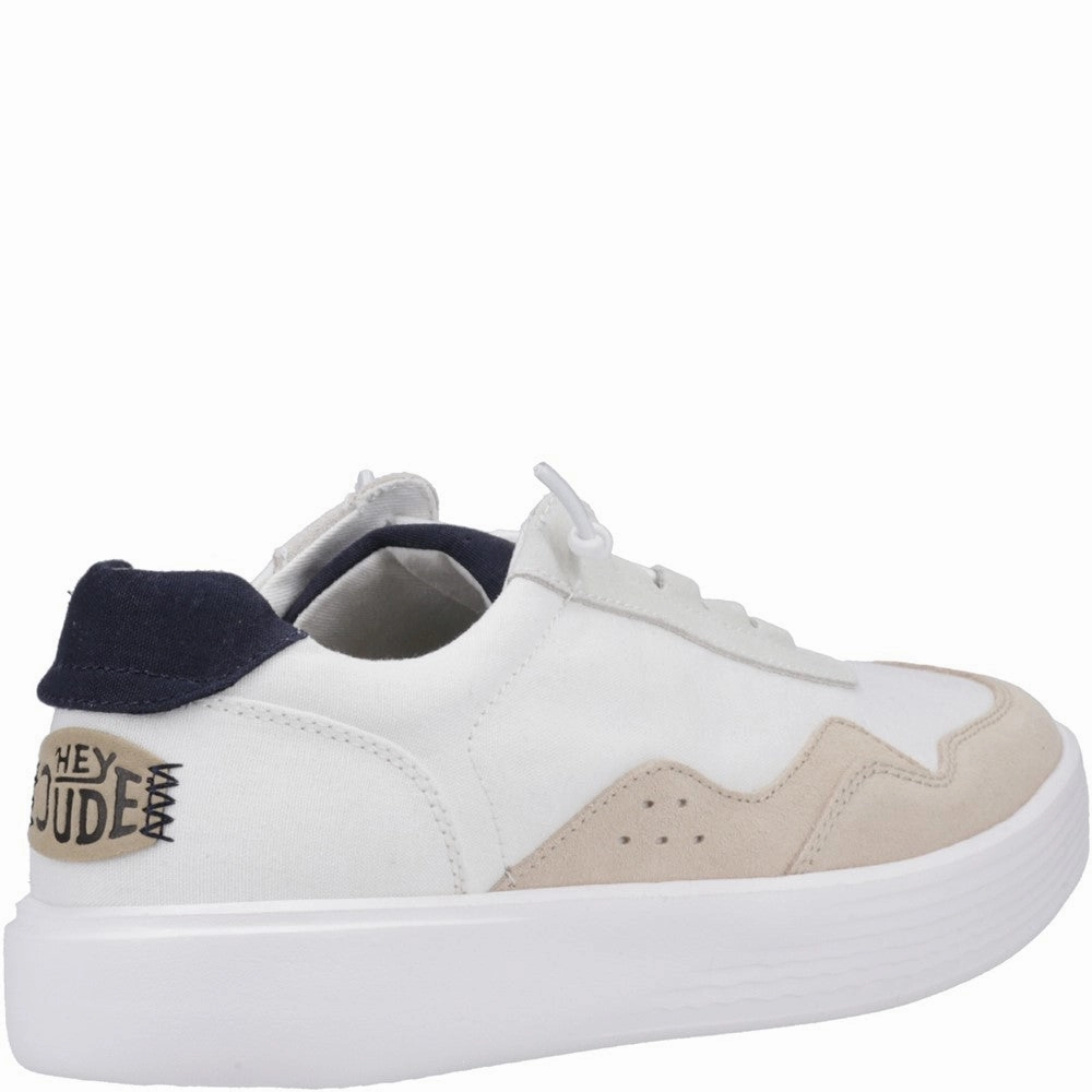 HEYDUDE Hudson Canvas Trainer Men's Sports Casual Shoes
