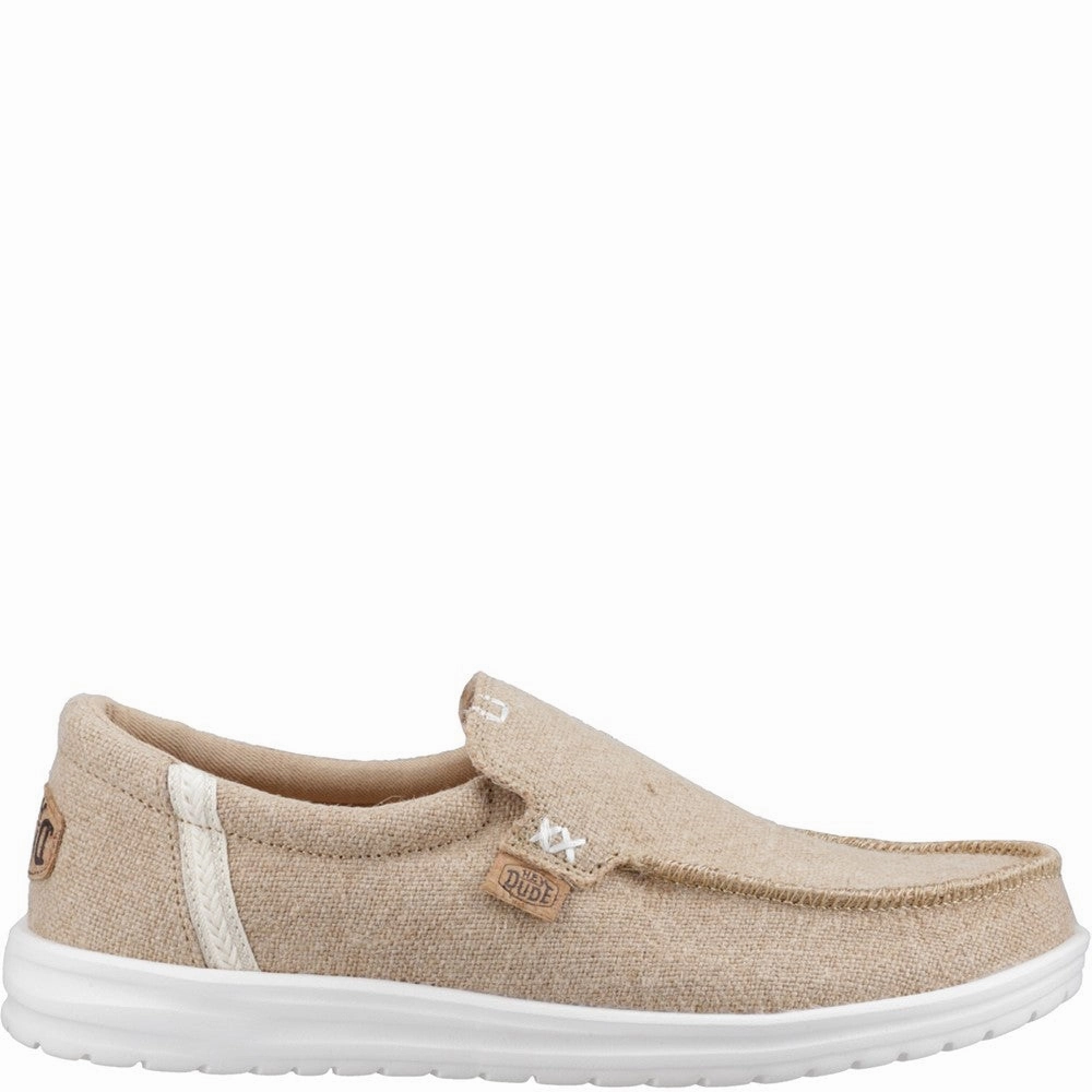 HEYDUDE Mikka Jute Shoes Men's Sports Casual Shoes
