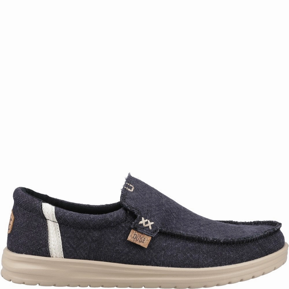 HEYDUDE Mikka Jute Shoes Men's Sports Casual Shoes