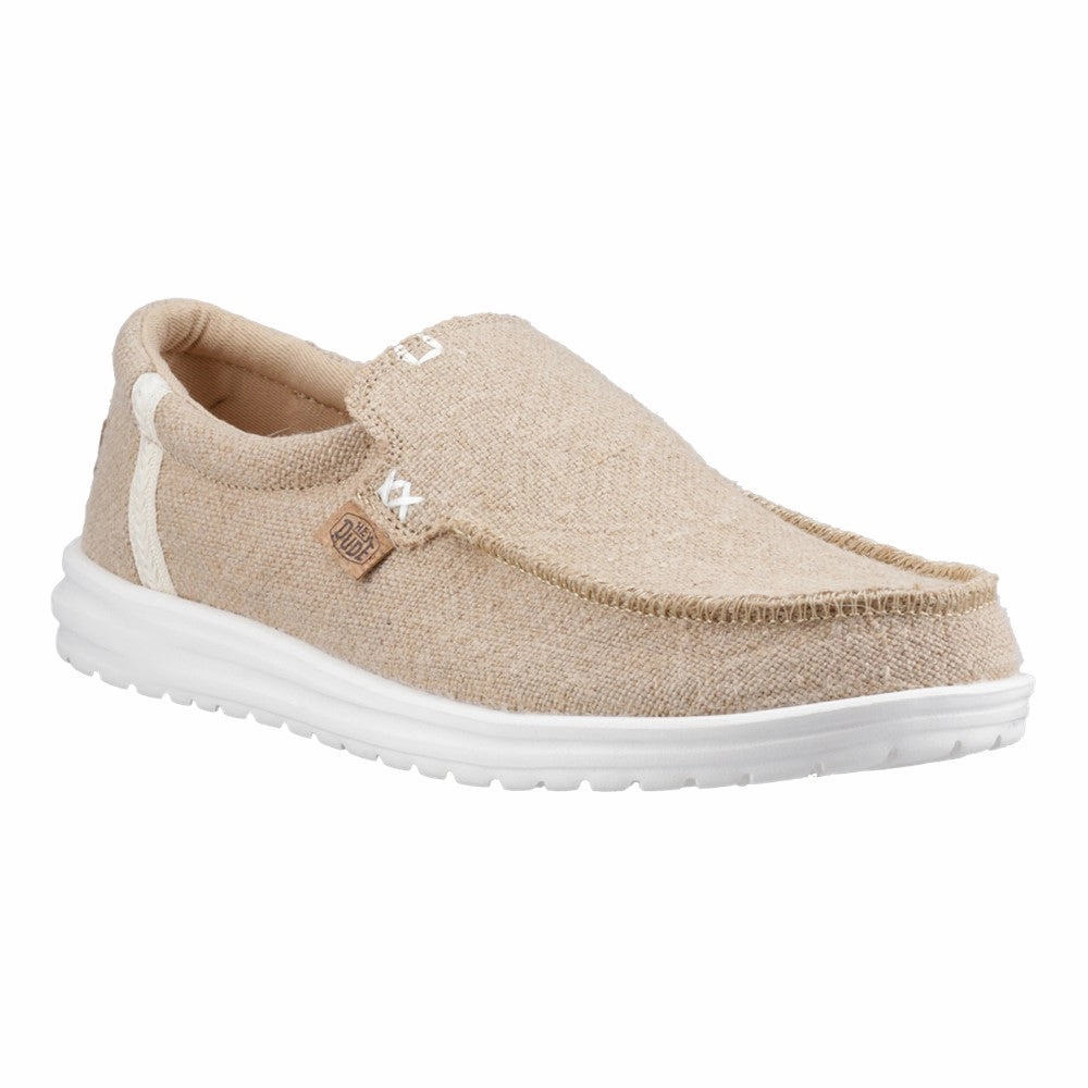 HEYDUDE Mikka Jute Shoes Men's Sports Casual Shoes