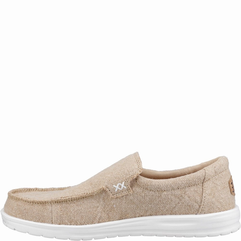 HEYDUDE Mikka Jute Shoes Men's Sports Casual Shoes