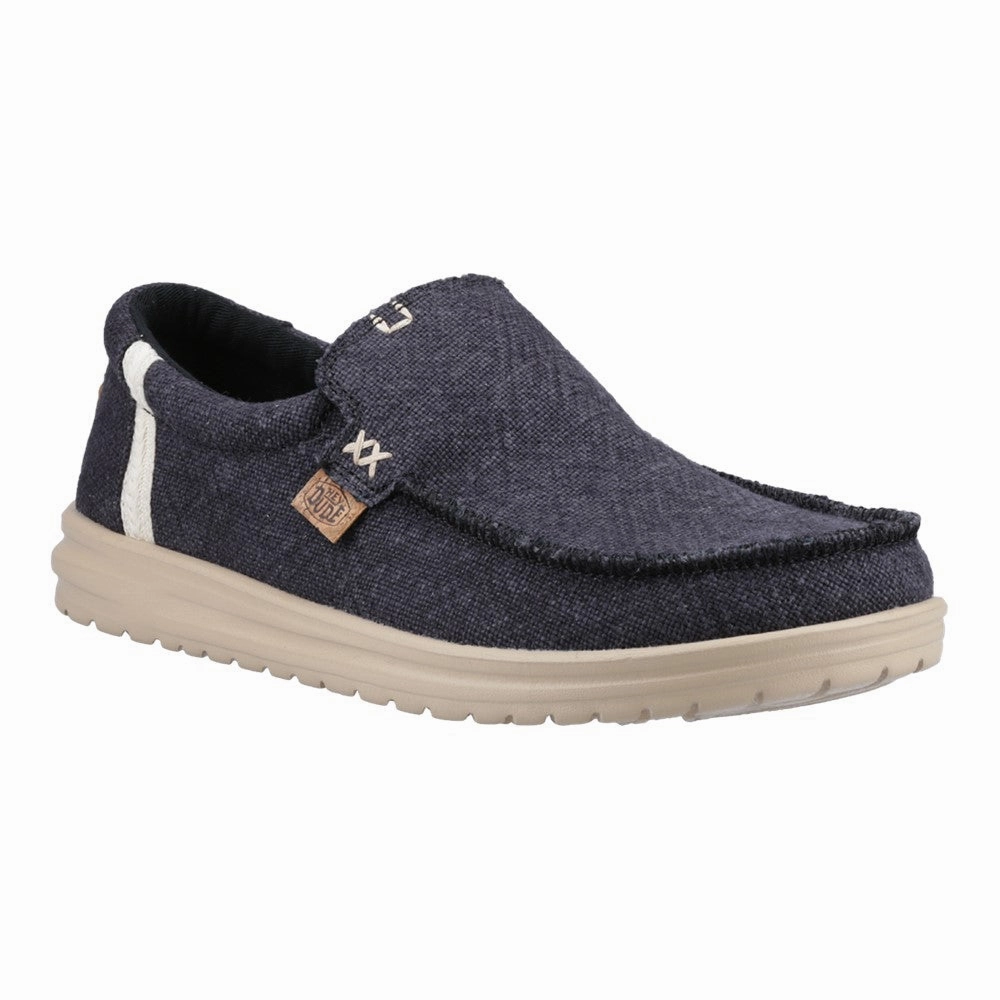 HEYDUDE Mikka Jute Shoes Men's Sports Casual Shoes