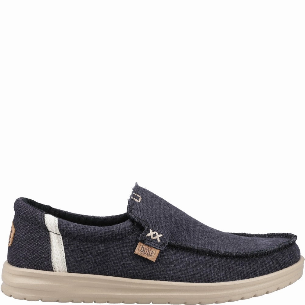 HEYDUDE Mikka Jute Shoes Men's Sports Casual Shoes