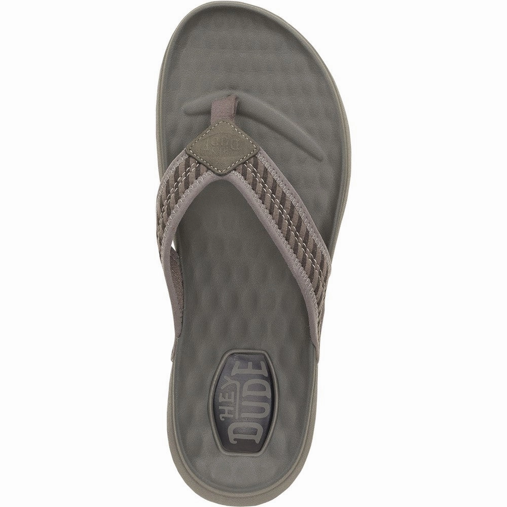 HEYDUDE Myers Flip Nu Prep Sandal Men's Sports Casual Shoes