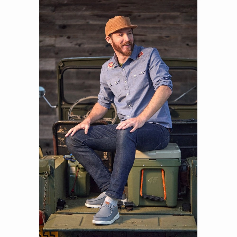 HEYDUDE Paul Canvas Shoes Men's Sports Casual Shoes