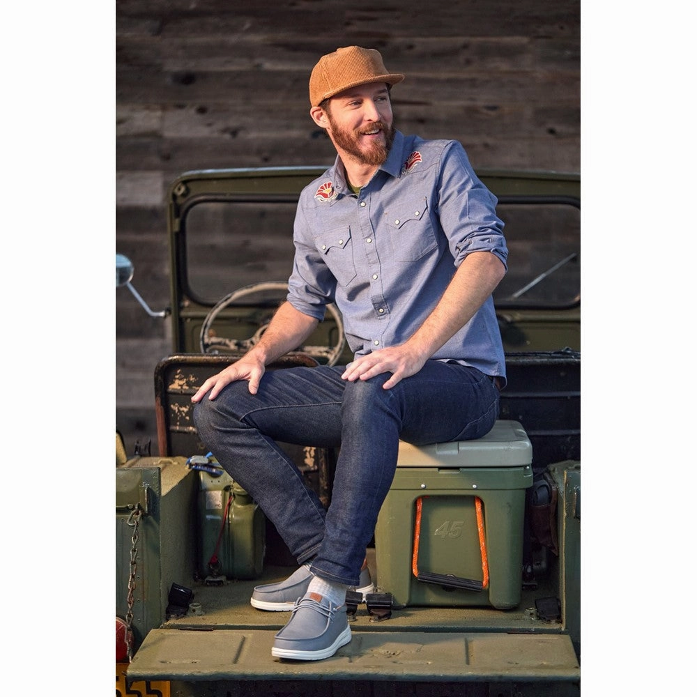 HEYDUDE Paul Canvas Shoes Men's Sports Casual Shoes
