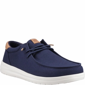 HEYDUDE Paul Canvas Shoes Basketball Shoes, Running Shoes