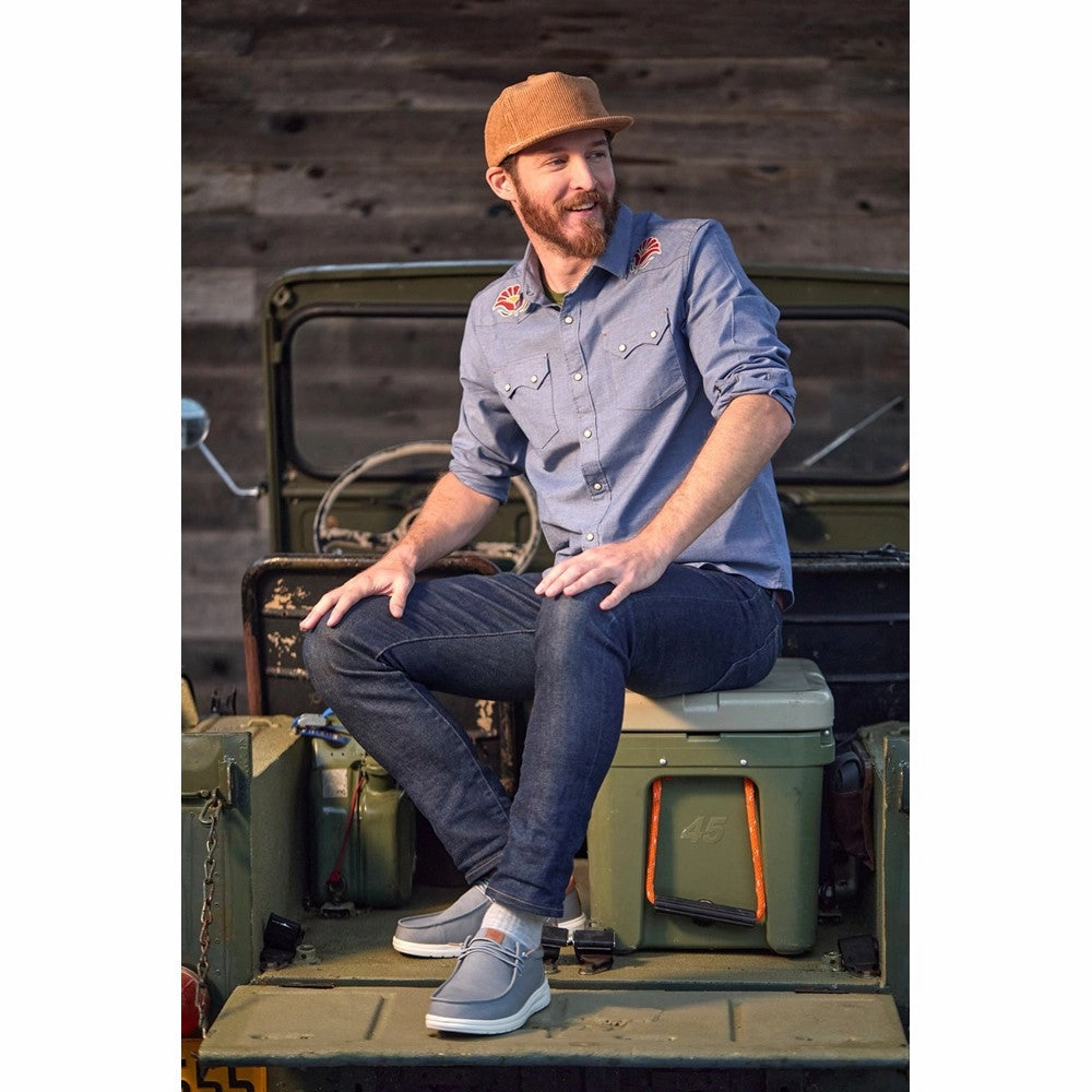 HEYDUDE Paul Canvas Shoes Men's Sports Casual Shoes