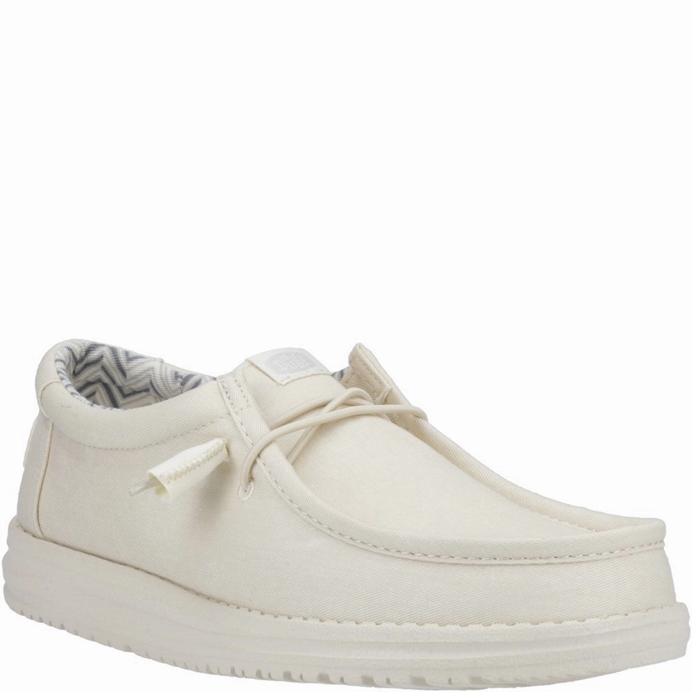 HEYDUDE Wally Canvas Shoe Basketball Shoes, Running Shoes