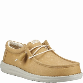 HEYDUDE Wally Canvas Shoe Basketball Shoes, Running Shoes