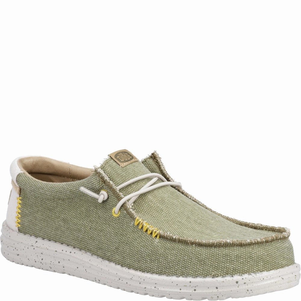 HEYDUDE Wally Coastline Jute Shoe Basketball Shoes, Running Shoes