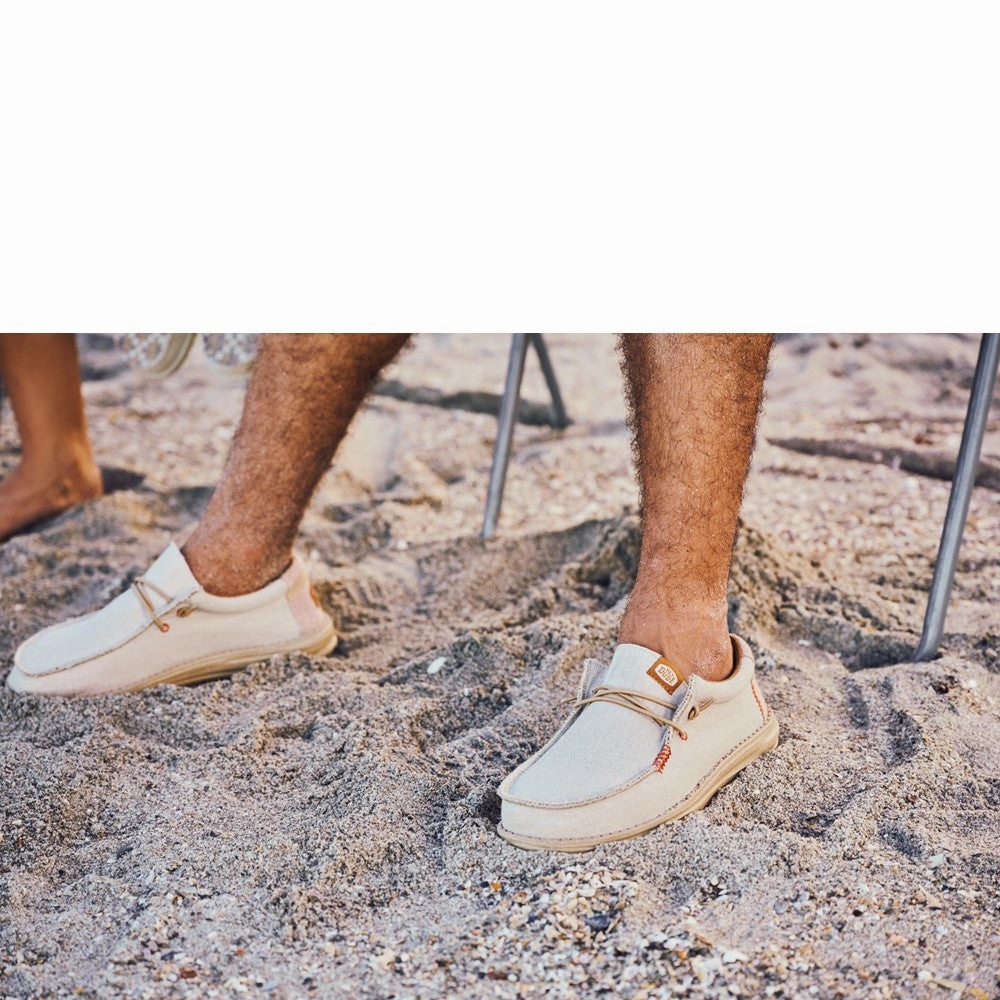 HEYDUDE Wally Coastline Jute Shoe Men's Sports Casual Shoes