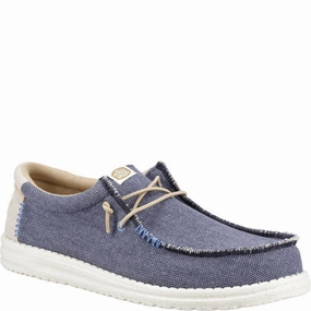HEYDUDE Wally Coastline Jute Shoe Basketball Shoes, Running Shoes