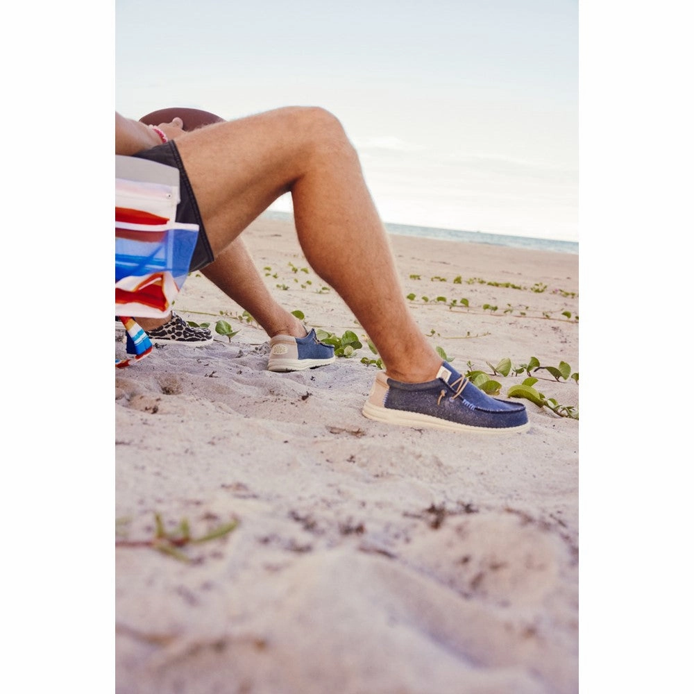 HEYDUDE Wally Coastline Jute Shoe Men's Sports Casual Shoes