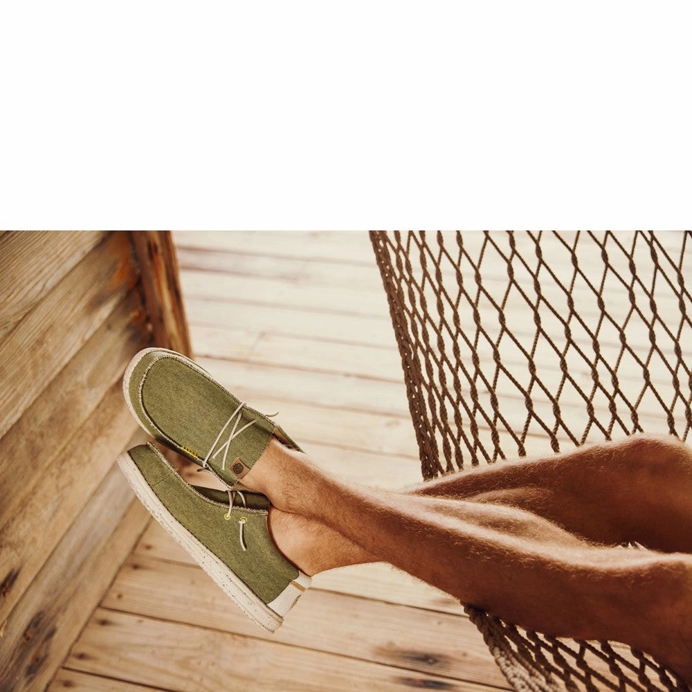 HEYDUDE Wally Coastline Jute Shoe Men's Sports Casual Shoes