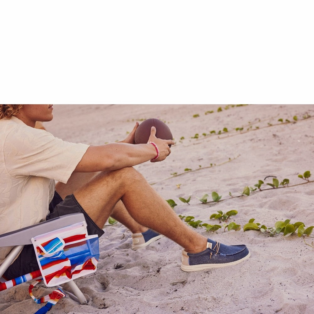 HEYDUDE Wally Coastline Jute Shoe Men's Sports Casual Shoes